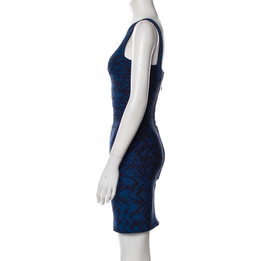 Herve Leger "Dagny" Carbon Combo Bandage Dress! 👗 S/XS 🤩 HL - Picture 10 of 13